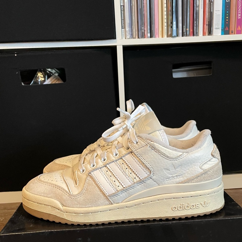 Adidas Forum 84 Low ADV White & Cream Shoes